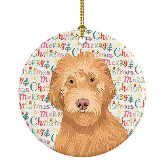 Doodle Liver #2 Christmas Ceramic Ornament 2.8 in x 2.8 in