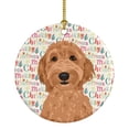 thumbnail image 1 of Doodle Liver #3 Christmas Ceramic Ornament 2.8 in x 2.8 in, 1 of 3