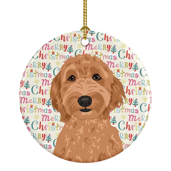 Doodle Liver #3 Christmas Ceramic Ornament 2.8 in x 2.8 in