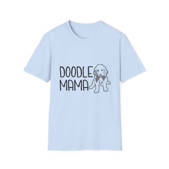Doodle Mama Doodle Mom Goldendoodle | Dog Mom | Dog Mama | Dog Lover Unisex Softstyle T-Shirt