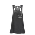 thumbnail image 1 of Doodle Mama Women's Fashion Sleeveless Flowy Racerback Workout Yoga Tank Top Charcoal Grey Small, 1 of 3