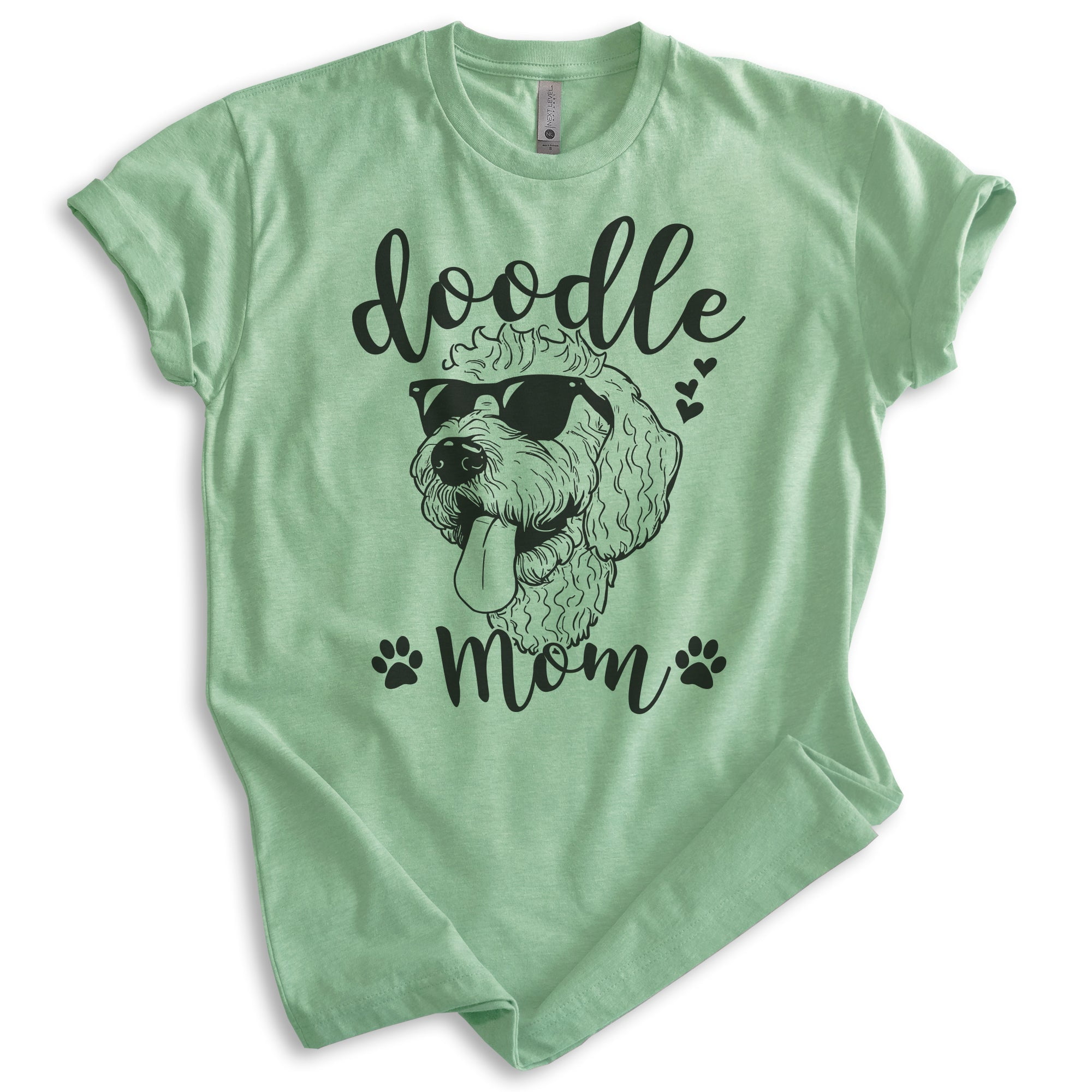 Doodle Mom T shirt Unisex Women s Shirt Golden Doodle Owner Best Dog Mom Gift Heather Apple Green XX Large Walmart