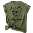 thumbnail image 1 of Doodle Mom T-shirt, Unisex Women's Shirt, Golden Doodle Owner, Best Dog Mom Gift, Heather Military Green, X-Large, 1 of 6
