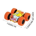 thumbnail image 1 of Doodle Monster Toys Truck Double-Sided Friction Powered Vehicles Flips Shockproof Inertia Cars Push and Go Vehicles for Toddlers Kids Birthday Christmas Party Supplies Gift, 1 of 2