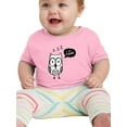 thumbnail image 1 of Doodle Owl I Am Cool T-Shirt Infant -Image by Shutterstock,  24 Months, 1 of 4