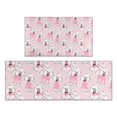 thumbnail image 1 of Doodle Poodle Image Kitchen Rugs Sets Of 2,Anti Fatigue Kitchen Mat Rugs Non Slip Washable,Decorative Kitchen Floor Mats for Kitchen,Sink,Laundry,17"x30"+17"x47", 1 of 7