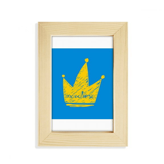 Doodle Scrawl Graffiti Marchese Headgear Desktop Display Photo Frame Picture Art Painting 5x7 inch