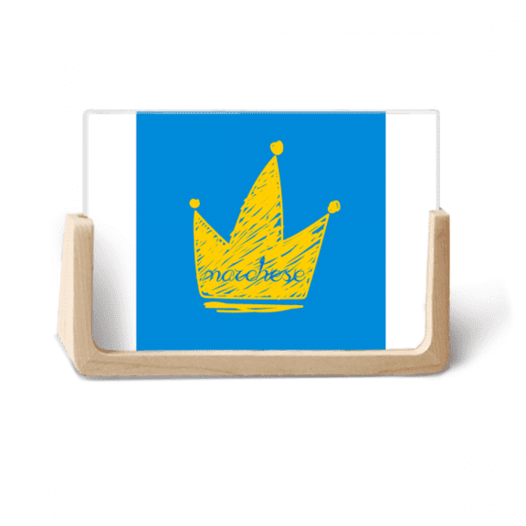 Doodle Scrawl Graffiti Marchese Headgear Photo Wooden Photo Frame Tabletop Display