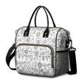 thumbnail image 1 of Doodle Sports Icons Pattern Womens Lunch Box for Work,Insulated Large Lunch Bag for Tween and Teen,Loncheras Para Mujer,Leakproof Adult Lunch Bag for Work,Beach,Travel,Picnic,Camping, 1 of 7