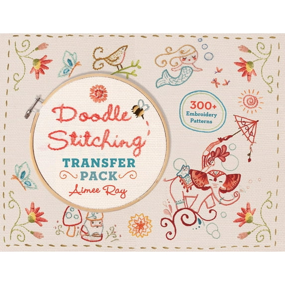 Doodle Stitching Doodle Stitching Transfer Pack, (Spiral-Bound)