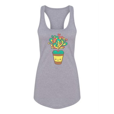 Doodle Stream Coffee Tank Women -Image by Shutterstock, Female x-Small