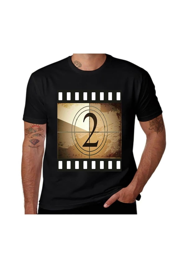 Doodle Style Crockery-Tea Party-White-Black-Red- Casual Streetwea Everyday Tshirt Comfortable Wear tee shirt