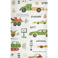 thumbnail image 1 of Doodle Toy Racing Cars Dish Towels Set of 4, Heavy Construction Trucks Washable Tea Towels Dishcloths Lint-Free 18x28 Inch Fast Drying for Kitchen Restaurant Bar Clean, 1 of 7