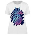 thumbnail image 1 of Doodle Tropical Pineapple T-Shirt Women -Image by Shutterstock, Female Medium, 1 of 2