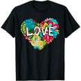 thumbnail image 1 of Doodle floral heart with love lettering for valentines day T-Shirt, 1 of 4