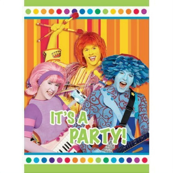 Doodlebops Invitations w/ Env. (8ct)