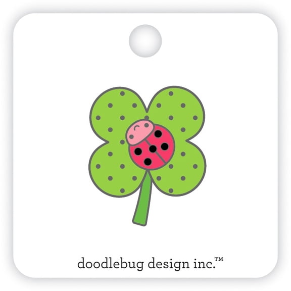 Doodlebug Collectible Enamel Pin-Lucky Lady