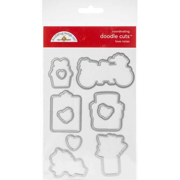 Doodlebug Love Notes Doodle Cuts Die Love Notes