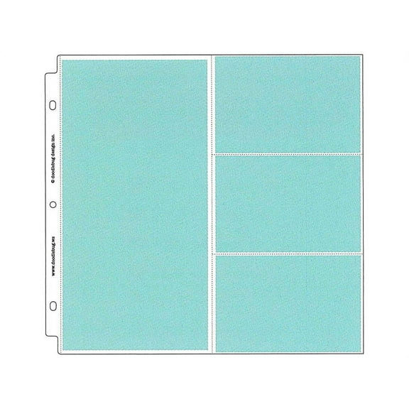 Doodlebug Protector Page 12x12 Combo 25pc