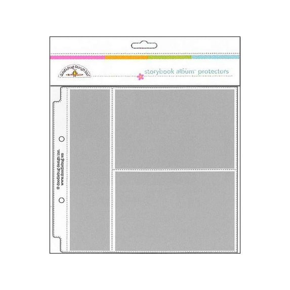 Doodlebug Protector Page 8x8 Horiz Photo/Rcp 12pc