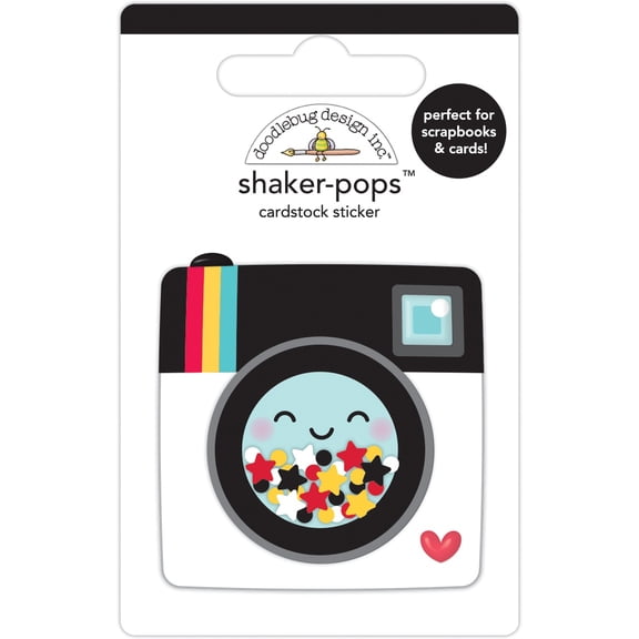 Doodlebug Shaker-Pops 3D Stickers-Magical Memories