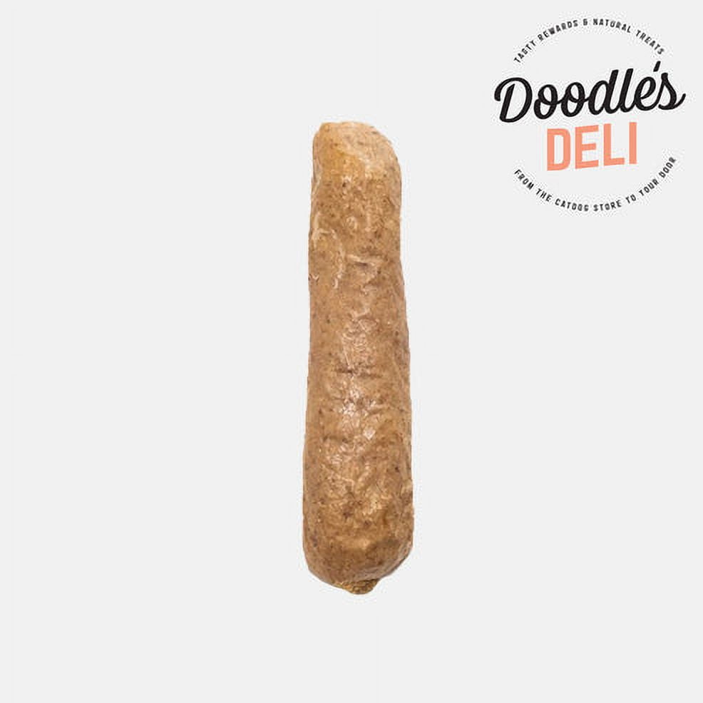 Doodles Deli Air Dried Meaty Chicken with Turmeric Sausage GF 1KG