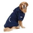 thumbnail image 1 of Doogie Joggies - Navy Blue Pet Hoodie - Pet - Medium (Fits Up to 25 lbs), 1 of 3