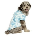 thumbnail image 1 of Doogie Joggies - TieDye Blue Pet Hoodie - Pet - Large (Fits Up to 50 lbs), 1 of 3
