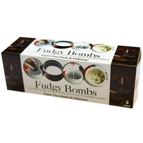 Doohickey Fudgy Bombs, Hot Chocolate Bombs (3 Pack)