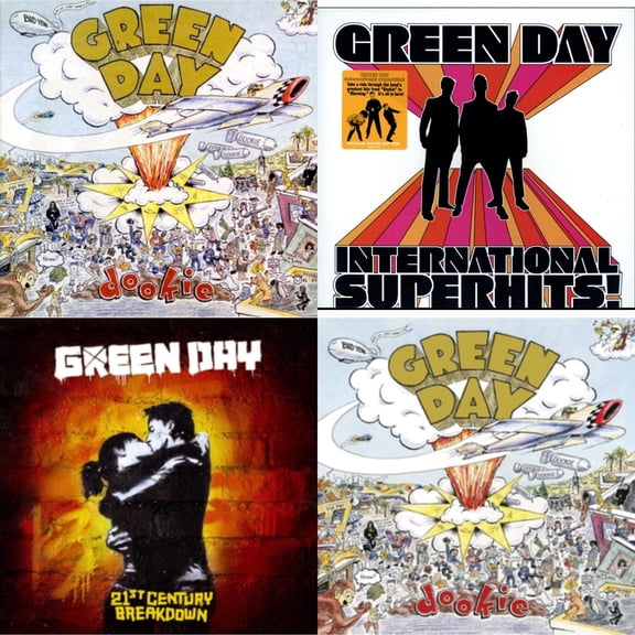 International Superhits & Dookie (Picture Disc) & 21St Century Breakdown & Dookie [LP Vinyl Bundle]
