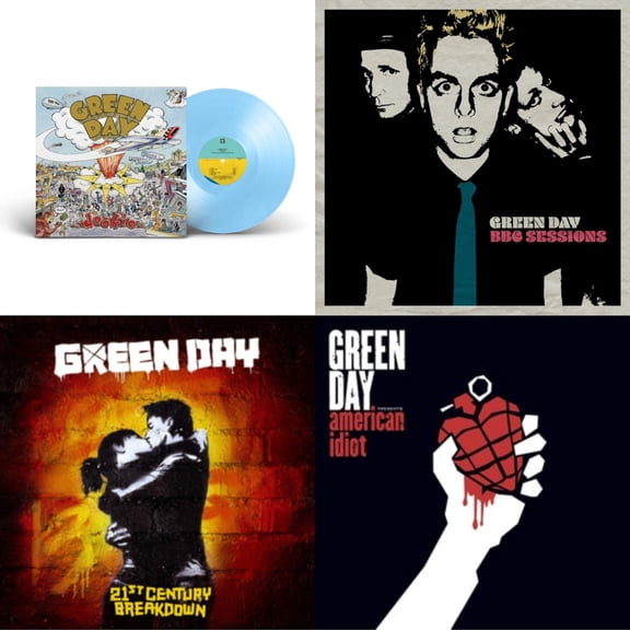 Dookie (X) (Baby Blue LP Vinyl) & Bbc Sessions (X) (2LP) & 21St Century Breakdown & American Idiot (W/Poster)