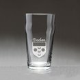 thumbnail image 1 of Doolan Irish Coat of Arms Pub Glasses - Set of 4 (Sand Etched), 1 of 2