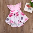 thumbnail image 1 of Dooleck Baby Girl Floral Dress Sleeveless Lace Princess Dress Newborn Infant Clothes, 1 of 7