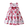 thumbnail image 1 of Dooleck Girls Sleeveless Casual Dresses School Part Dress Summer Sundress 1-10 Years, 1 of 6