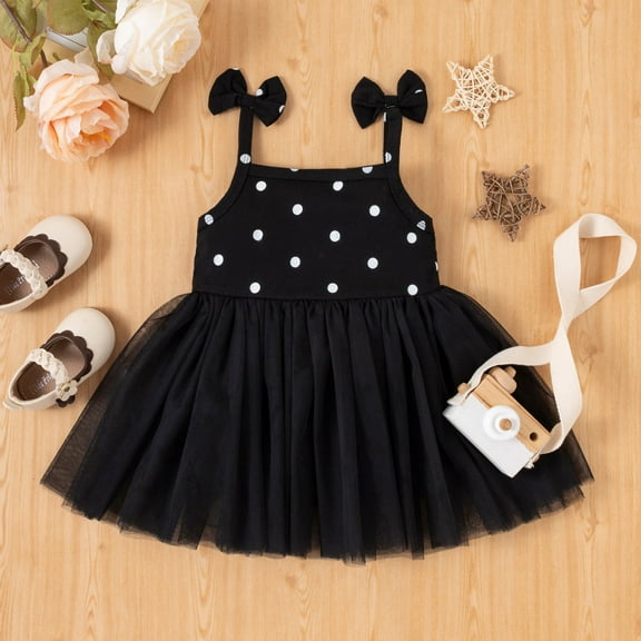 Dooleck Toddler Baby Girl Tutu Dress Sleeveless Wedding Princess Birthday Dresses