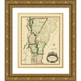 thumbnail image 1 of Doolittle 20x23 Gold Ornate Wood Framed with Double Matting Museum Art Print Titled - Vermont - Doolittle 1795, 1 of 4