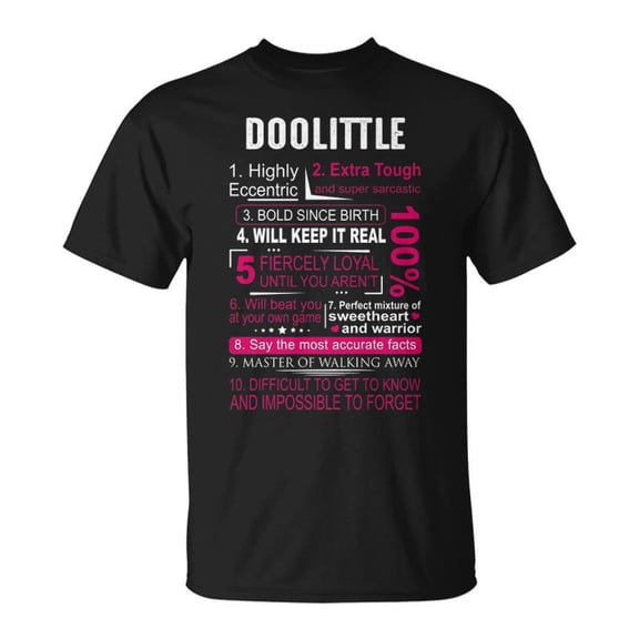 Doolittle Name Doolittle TShirt
