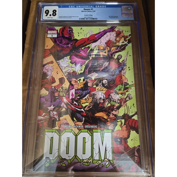 Doom #1 - CGC 9.8 Comic Book