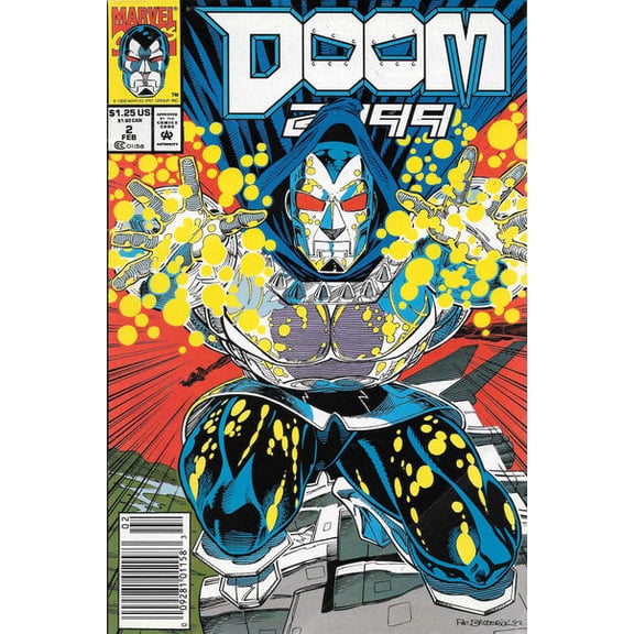 Doom 2099 #2 (Newsstand) VF ; Marvel Comic Book