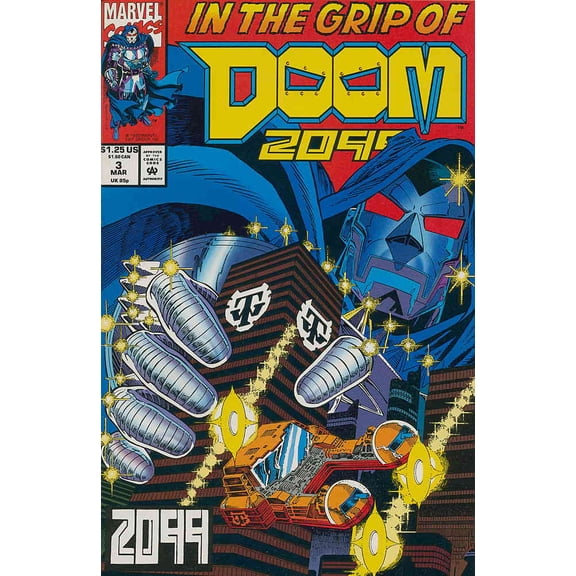Doom 2099 #3 VF ; Marvel Comic Book