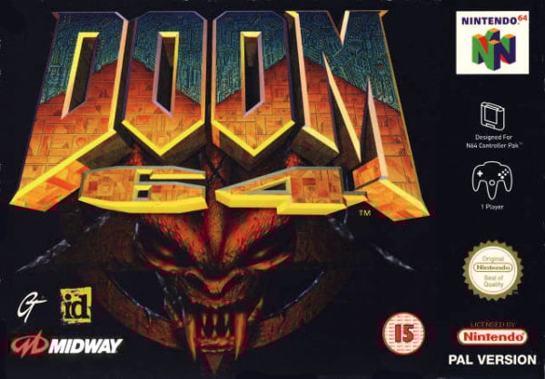 Doom 64 N64 Game,US Version