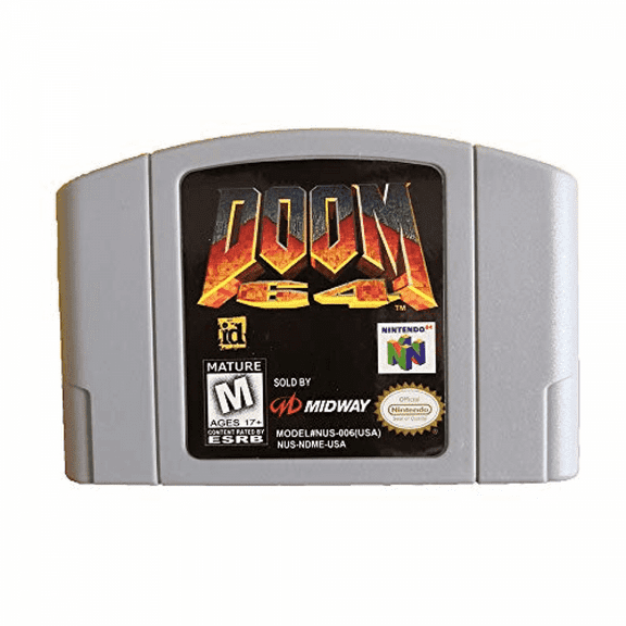 Doom 64 N64 Game,US Version