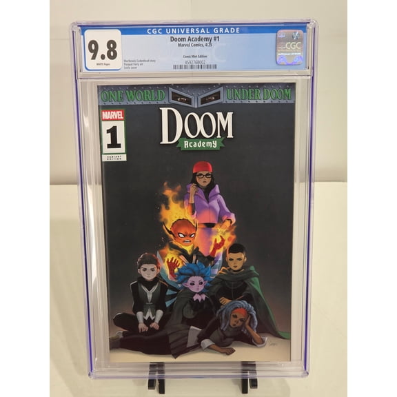 Doom Academy #1 - CGC 9.8 Comic Book