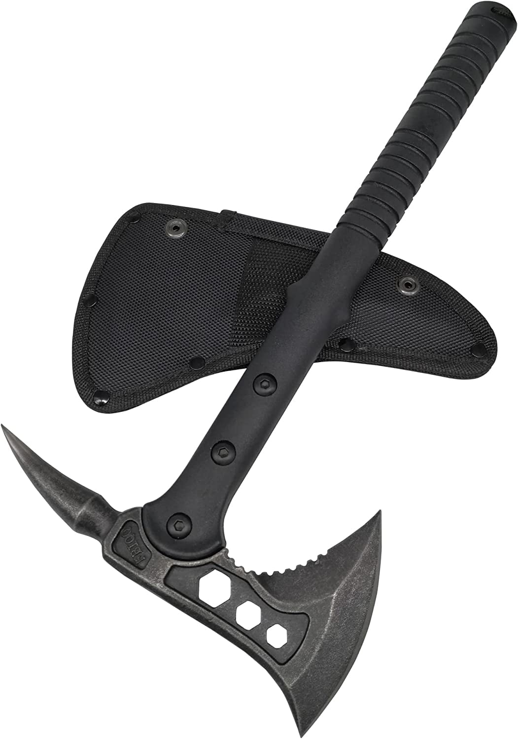 Doom Blade Camping Axe, Survival Hatchet with Sheath, Camping Cutting Wood Axe
