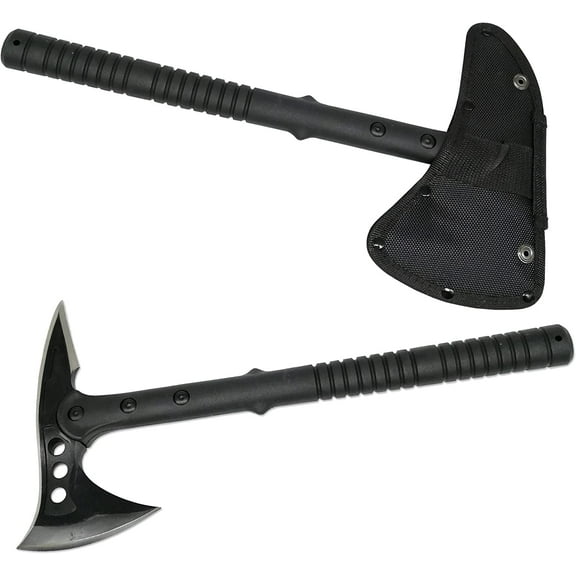 Doom Blade Camping Axe, Survival Throwing Hatchet with Sheath, Nylon Fiber Handle for Outdoor Survival Hiking Camping