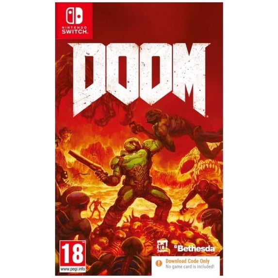 Doom (Code in Box) (EU) (Nintendo Switch)