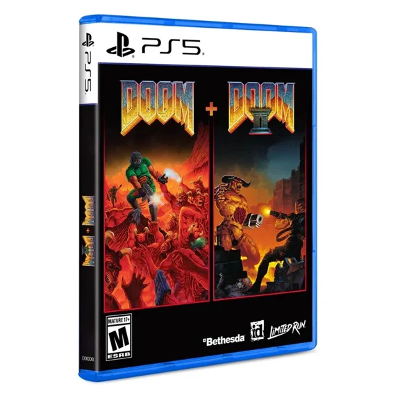 Doom + Doom II LRG#144 - Playstation 5 - Brand New Factory Sealed