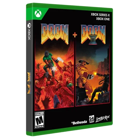 Doom + Doom II LRG#44 - Xbox Series X, One - Brand New Factory Sealed