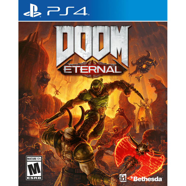 Doom Eternal PS4 Video Game - Bethesda Softworks - Walmart.com