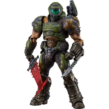 Doom Eternal Doom Slayer Figma Action Figure 6.3 Inch PVC Articulated with Accessories Collectible Model